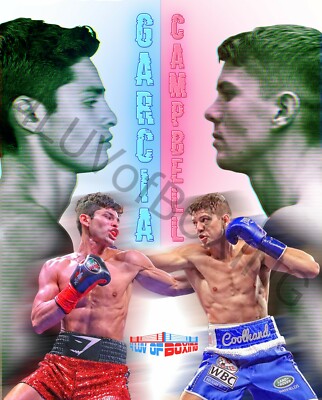 Ryan Garcia Vs Luke Campbell 4luvofboxing New Poster Boxing Gym Wall Art Ebay
