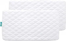 Toddler Baby Crib Mattress Cover Waterproof Comfort Soft Pad 52"x 28" 2 Pack