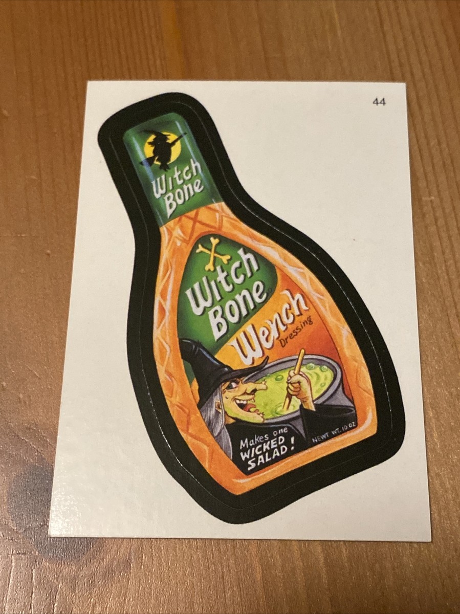 2006 Topps Wacky Packages Series 4 Witch Bone Wench Dressing