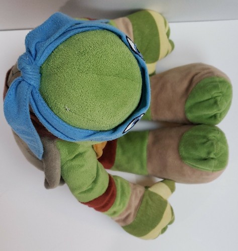 Peluche TMNT Leonardo Teenage Mutant Ninja Turtles 2013 Nickelodeon défauts lire - Photo 13/24