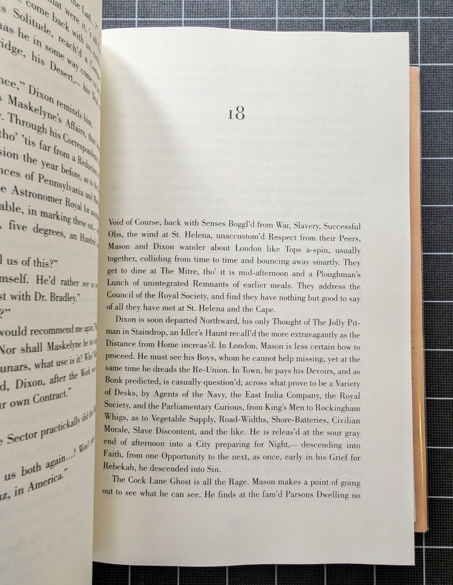 Mason & Dixon by Thomas Pynchon 1997 Hardcover 1st First Edition