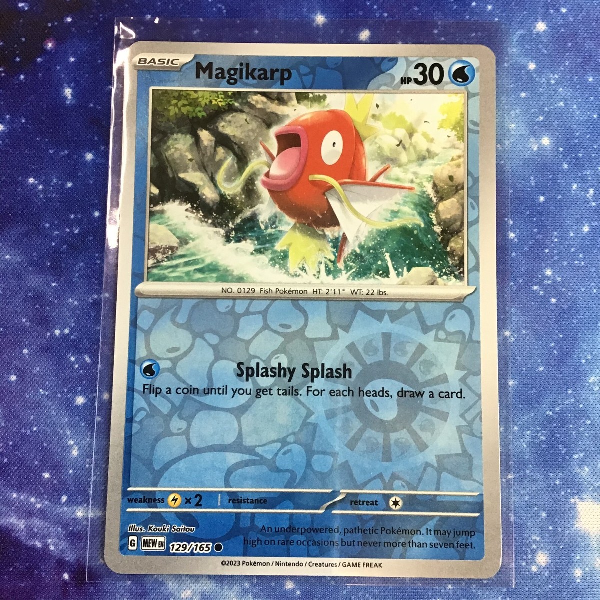 Magikarp - 129/165 - Reverse Holo (Scarlet & Violet 151) Pokemon