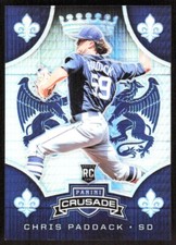 2019 9295A Panini Chronicles Crusade Hyper PRIZM Chris Paddack 097/299 San Diego