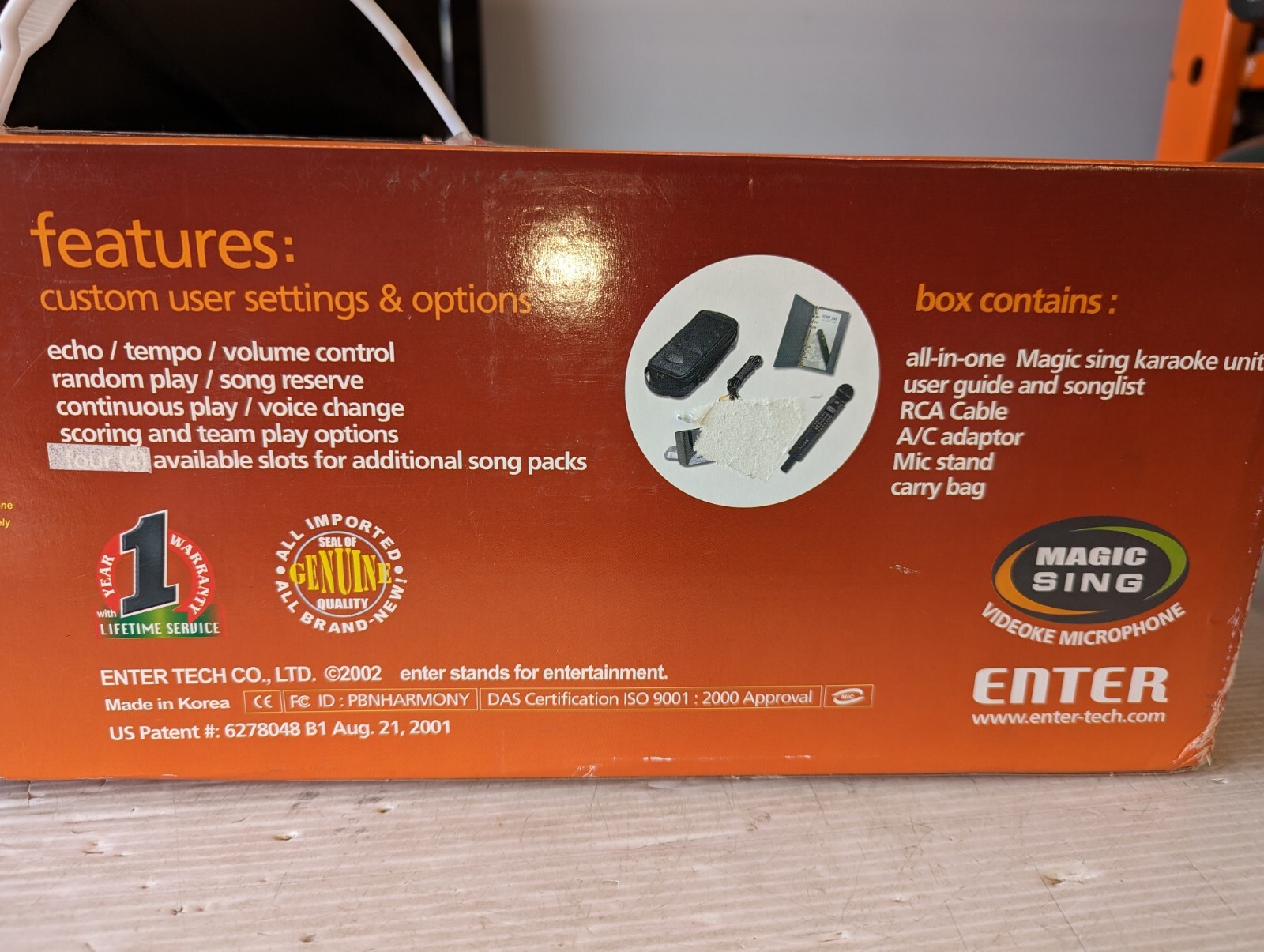 Magic Sing Karaoke To Korea. No Wires eBay