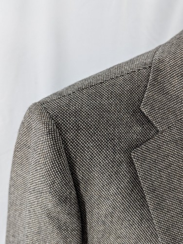 New No Tags Suitsupply Zignone Italy Suit Jacket Wool Blazer Nailhead 46 Slim - Picture 4 of 15