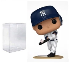 Funko Pop! MLB NY Yankees Aaron Judge Vinyl Figure #97 + Protector-Imperfect Box
