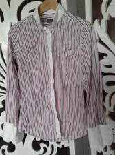 Camicia multirighe cotone Fred Perry London England Tg. L