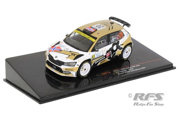 Skoda Fabia R5 Rally2 Mikkelsen Rallye Monza 2021 1:43 Ixo Ram 827 Toksport-image