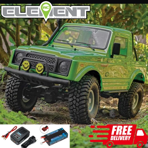 Element Enduro Bushido RC Rock Crawler 1/10 4WD RTR Trail Truck Kei Car Lipo GR