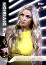 McKenzie Mitchell 2021 Topps WWE Women's Division Roster Rookie Card #R-41