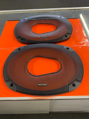 KICKER  6x9 inch 3 Way Car Speaker - Black Grill - Picture 1 of 4