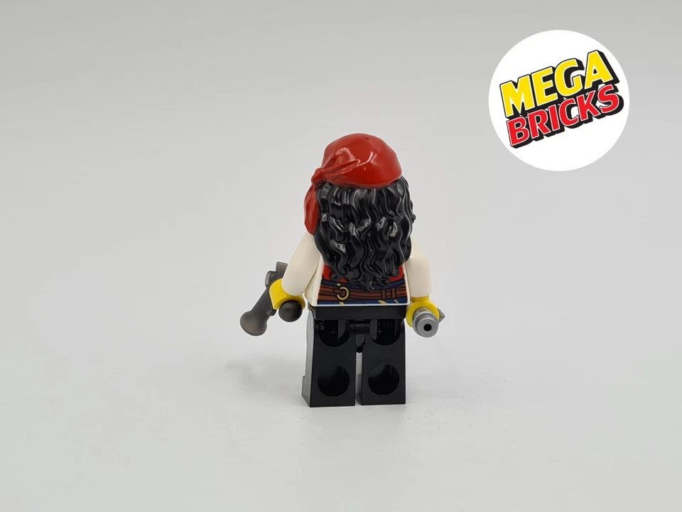 LEGO FIGURINE FEMME PIRATE PERSONNALISÉ REF INT PI04 *NEUF* BIEN LIRE!!!! - Photo 2/2