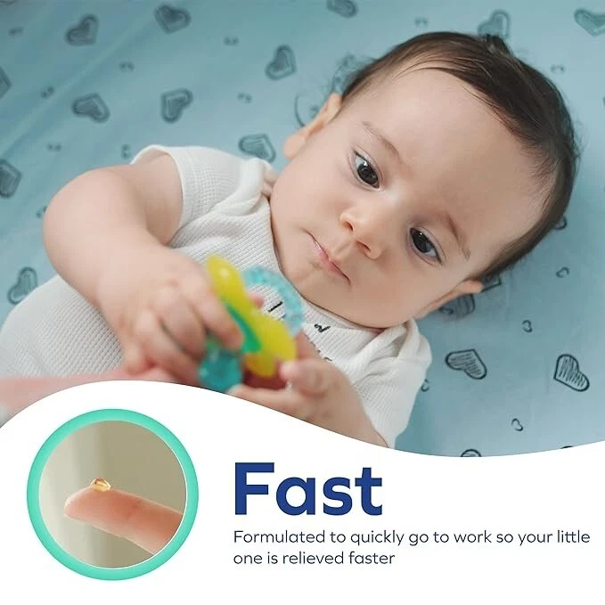 3 X Dr. Talbot's Baby Tooth Gel for Sore Gums Naturally Inspired .53 Oz - Image 3 of 4