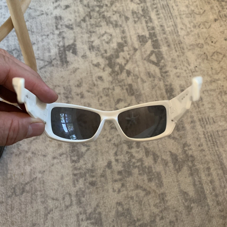 Gafas de sol blancas Julbo Rookie usadas hechas en Francia Foto 4 de 4