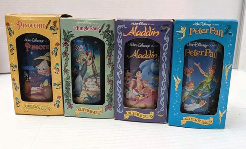 1994 Walt Disney Collector Series Cups (Glasses) Burger King Complete Set of 4 - Picture 2 of 4