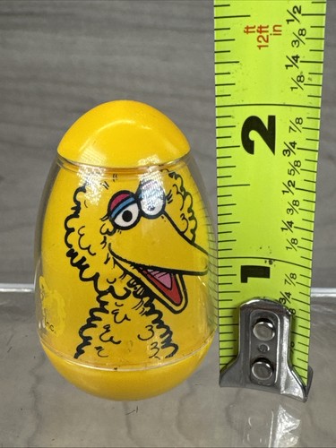 1982 Big Bird Muppets Weebles Sesame Street Pat. 3,805,444 Vintage Toy - Picture 9 of 9