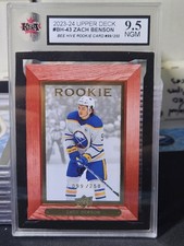 23-24 Zach Benson Beehive Rookie Red Border #/250 🚨🚨🚨 KSA 9.5 Near Gem Mint