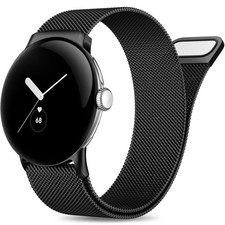 Milanese Loop Strap Google Pixel Watch 3 2 1 41mm 45mm Stainless Steel Band UK
