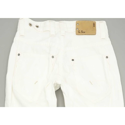 G-Star Radar Herren Weiß Straight Regular Jeans W30 L34 (81474) - Bild 4 von 5
