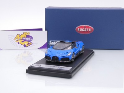 Look Smart LS544C # Bugatti W16 Mistral Cabriolet Baujahr 2023 '' blau '' 1:43 NEU
