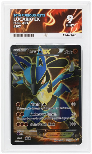 Lucario-EX graded ACE 9 for sale on eBay