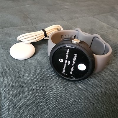 Google Pixel Watch 1st Generation 41mm Grey Band Stainless Steel