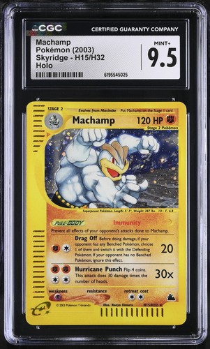 Machamp graded CGC 9.5 for sale on eBay