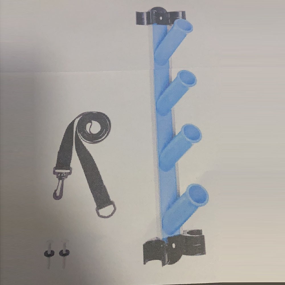 Estante de accesorios de piscina de construcción de calidad con durabilidad climática