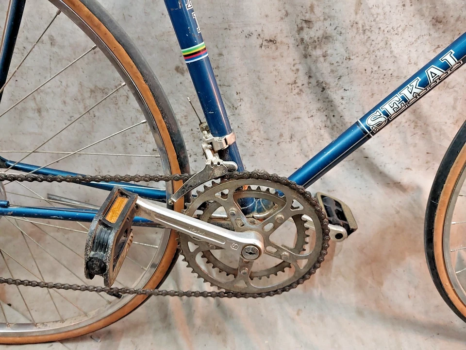 1979 Sekai 500 Standard Touring Road Bike Large 58cm Lugged Steel Made in Japan~ - Image 4 of 4