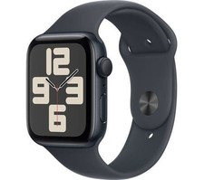 Image of Apple Watch SE (2024) Midnight Alluminium Case & Midnight Sport Band 44mm M/L