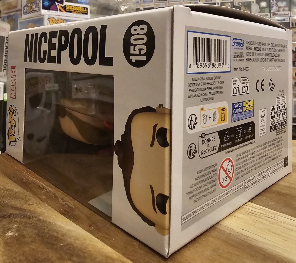 Deadpool Wolverine Nicepool with Dogpool #1508 Supreme LE 9500