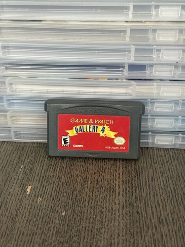 Game & Watch Gallery 4 (Nintendo Game Boy Advance, 2002) Tested And Works