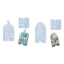 Portable Detachable Phone Stand Silicone Mold For Resin Jewelry Making