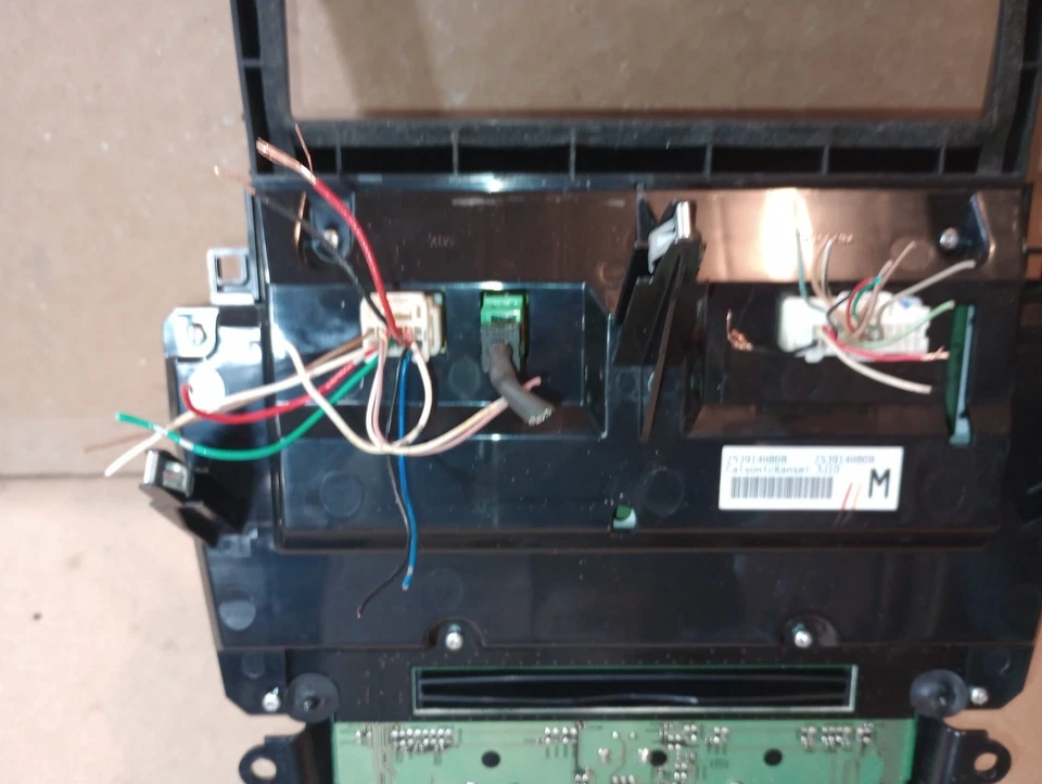 Infiniti Q50 2014 climatizador control de temperatura 253914HBOB Foto 2 de 4