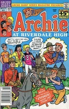 Archie Giant Series Canadian Price Variant #573 FN 6.0 1987 Stock Image