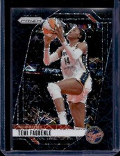2024 Panini Prizm WNBA Temi Fagbenle #136 Black Velocity /39