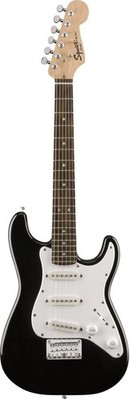 Squier Mini Strat 3/4 Electric Guitar in Black