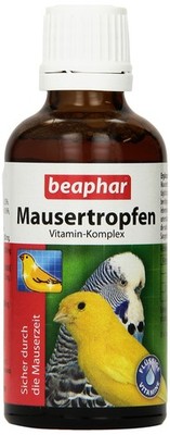 BEAPHAR - Mausertropfen Vitamin-Komplex - Nahrungsergänzungsmittel Für Vögel... 