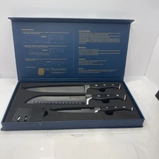 Brewin Professional Kitchen Knives, 3PC Chef Knife Set Sharp Knives Carving (D1)