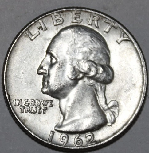 1962-D Washington Quarter - Extra Fine - #1256EA