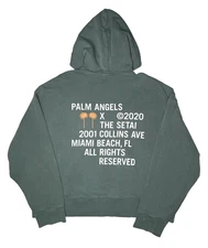 RARE Authentic Palm Angels The Setai Hotel Miami Hoodie L Special Edition Jacket