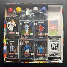 2026 Panini Prizm Monopoly FIFA World Cup Board Game + Starter Pack + 95 Cards
