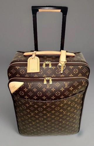 Louis Vuitton Business Pegase 55 Upright Carry-on w/ Cover Dust-bag