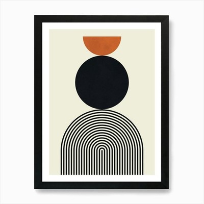 Zeitgenössische Moderne Kunst 53 Kunstdruck Gerahmtes Wandbild Poster Leinwanddruck Bild