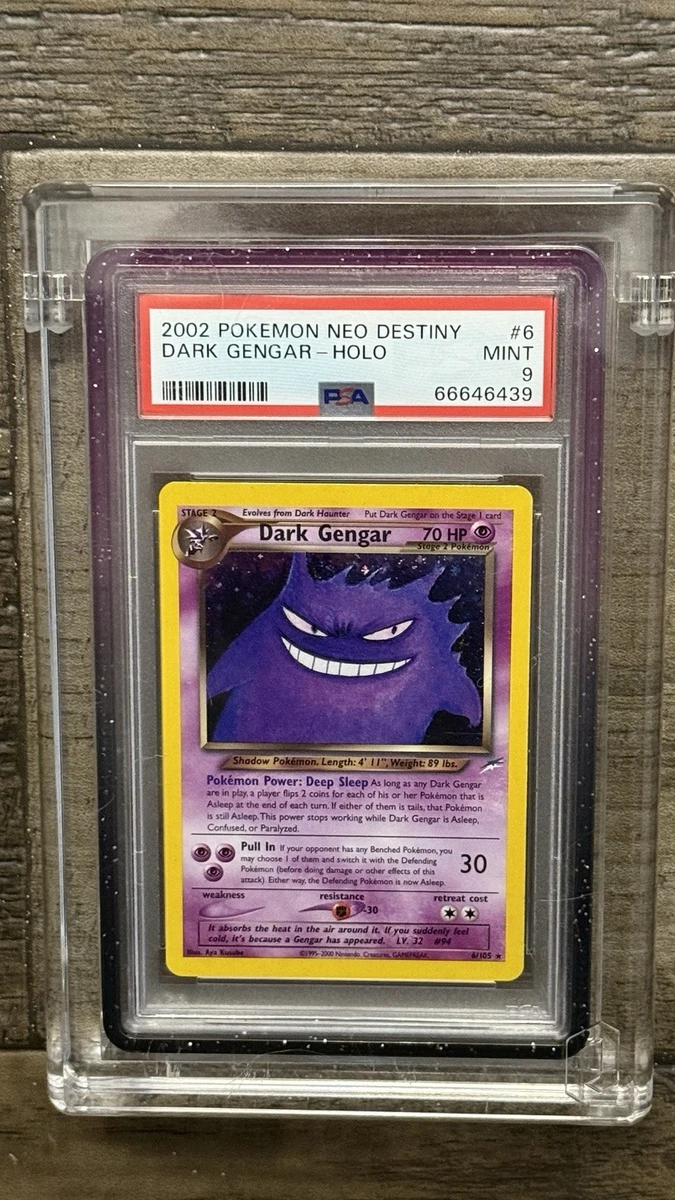 Gengar Pokémon TCG Professional Sports Authenticator (PSA) Neo