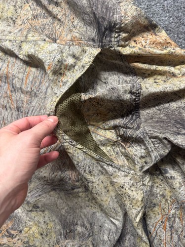 Men’s 2XL Mossy Oak Brush Camo Treklite Long Sleeve Button Up Hunting Shirt - Picture 18 of 18