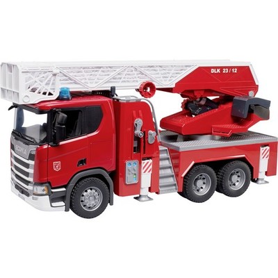 bruder  Scania Super 560R Feuerwehrleiterwagen Fertigmodell Nutzfahrzeug Modell