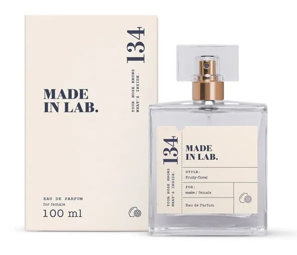 MADE IN LAB 134 WOMEN Eau de Parfum 100ml EDP For WOMEN Fruity, Floral
