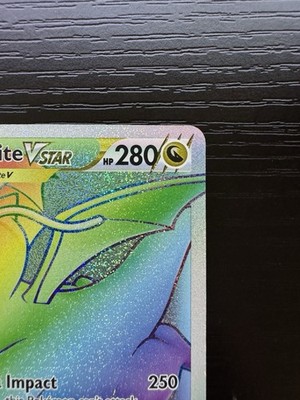 Pokemon Dragonite VStar Rainbow #081/078 Pokemon GO Rainbow Hyper Rare NM