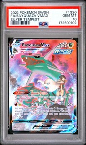Rayquaza Vmax Silver Tempest Psa 10 | eBay